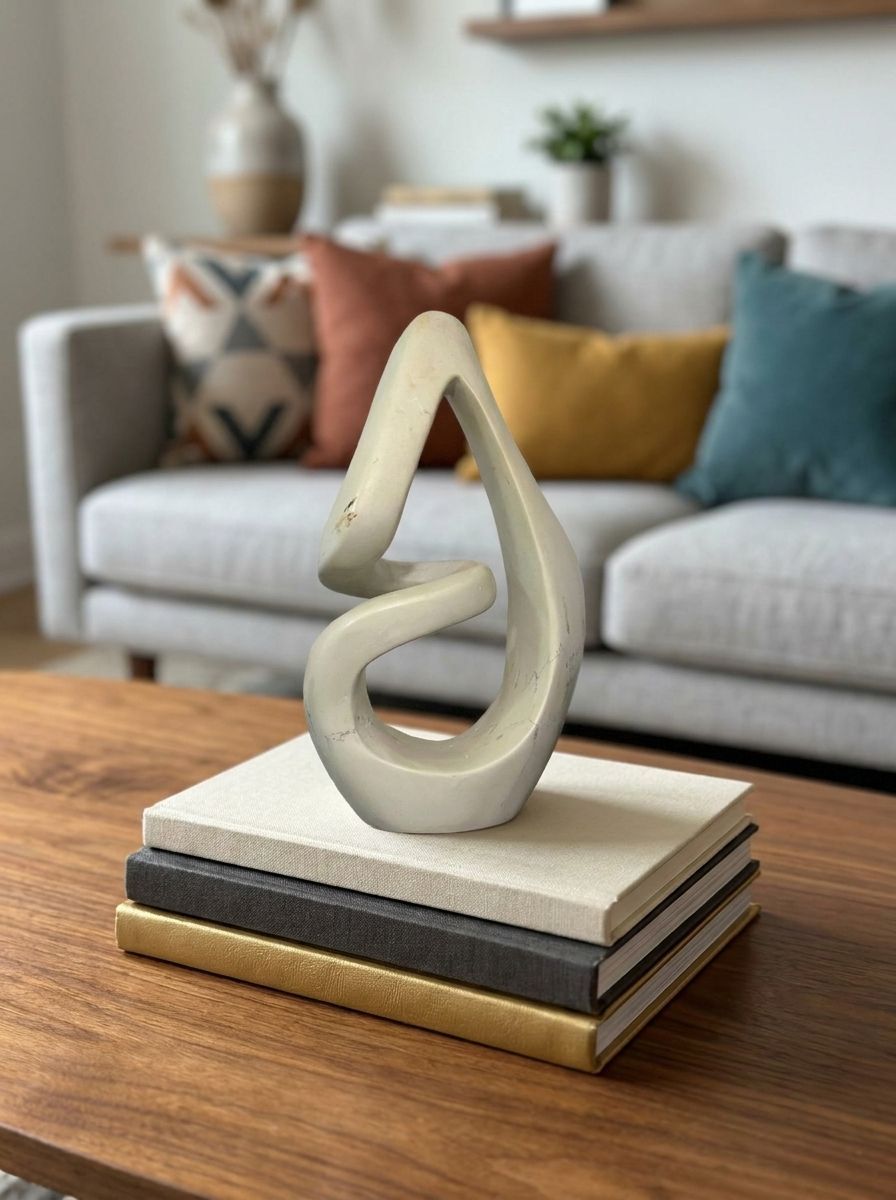 Abstract Twist Sculpture