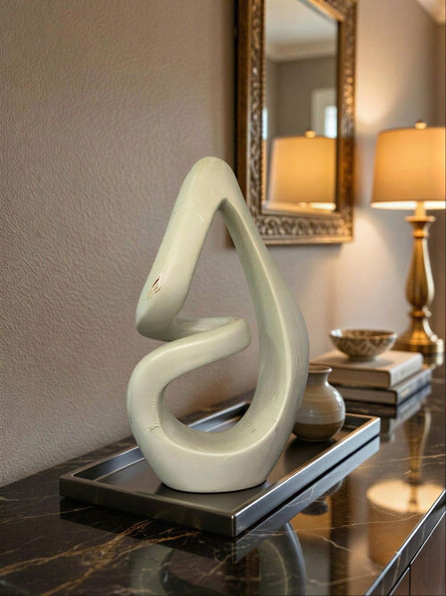 Abstract Twist Sculpture