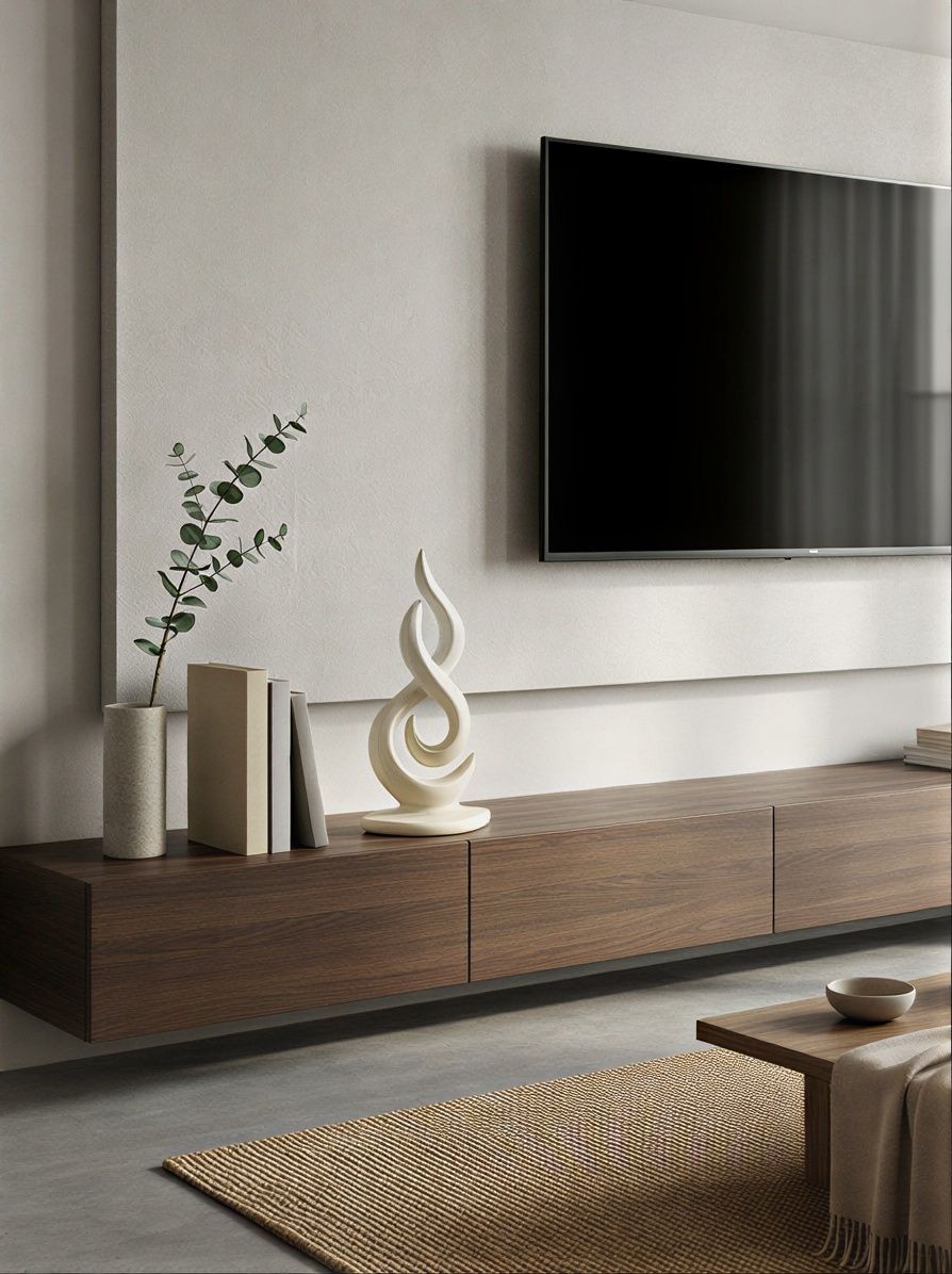 Handcrafted Soapstone Abstract Flame Sculpture